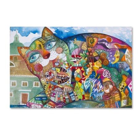 Trademark Fine Art Oxana Ziaka 'Carnival Venice' Canvas Art, 16x24 ALI11501-C1624GG